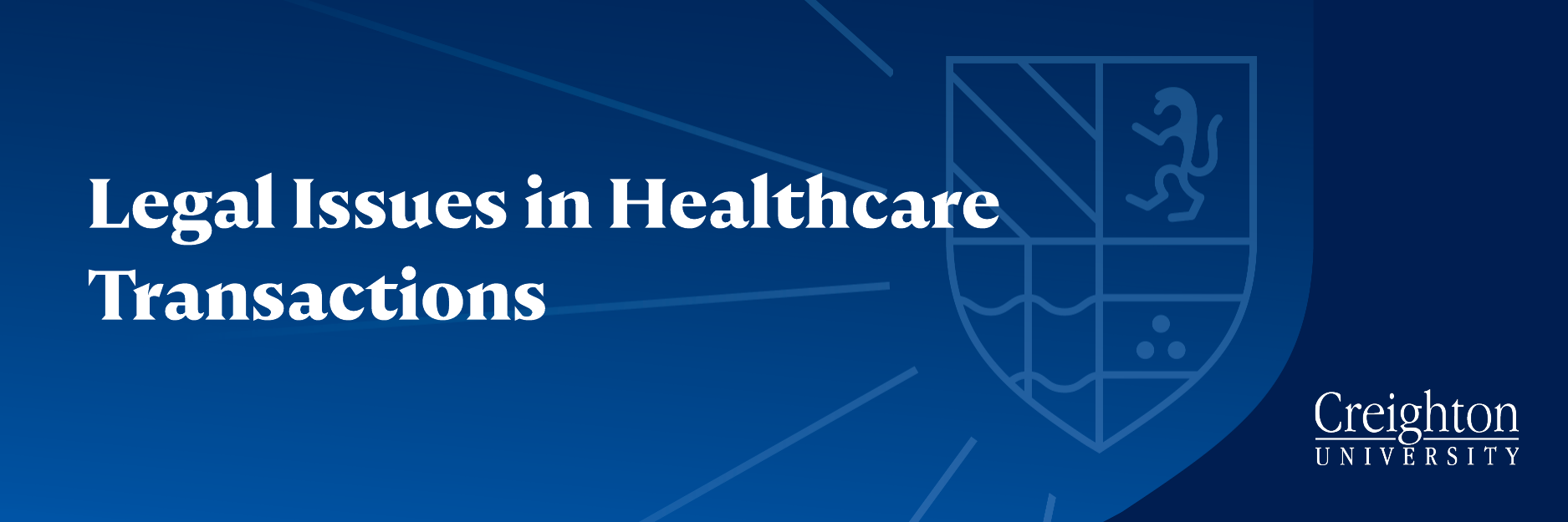 Healthcare Transactions Banner